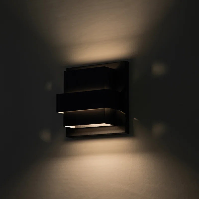 Atanasie Aluminum LED Flush Mounted Sconce