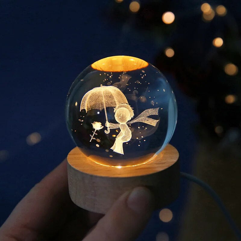 Crystal Glow Sphere