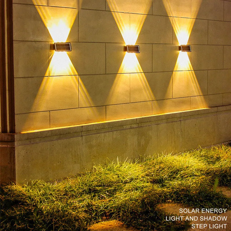 Solar Powered Wall Light