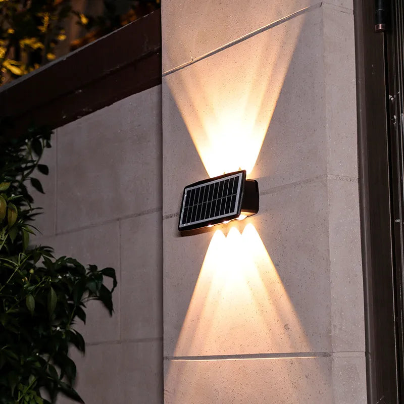 Solar Powered Wall Light