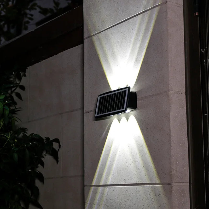 Solar Powered Wall Light