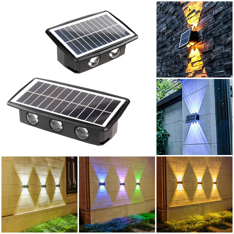 Solar Powered Wall Light