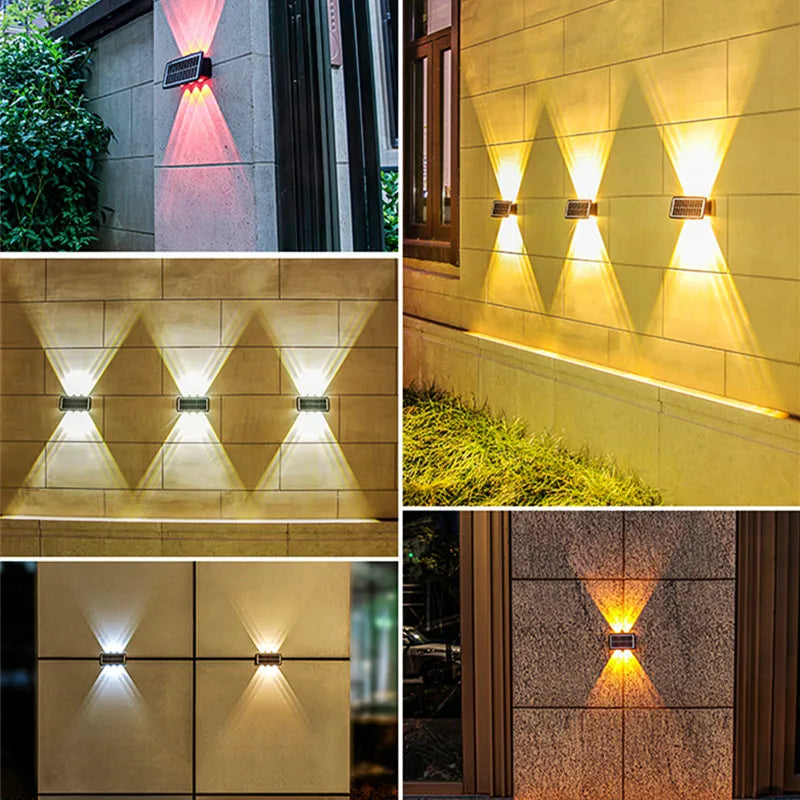 Solar Powered Wall Light