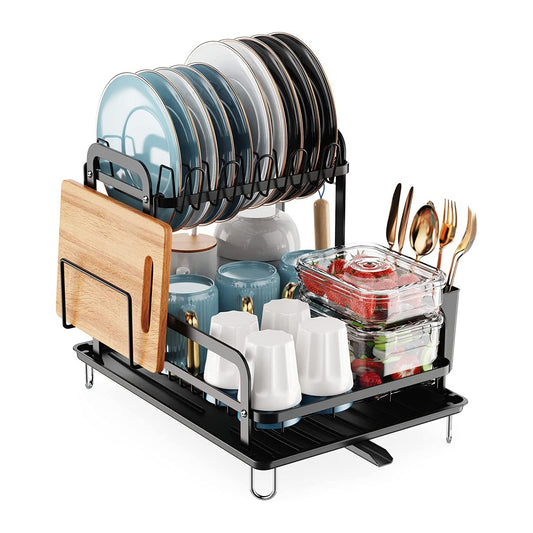 Space-Saving Rustproof Dish Rack